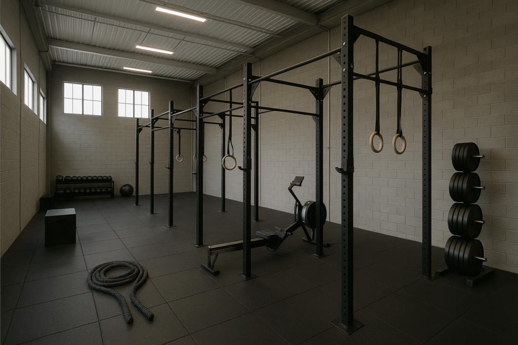 crossfit box inrichten